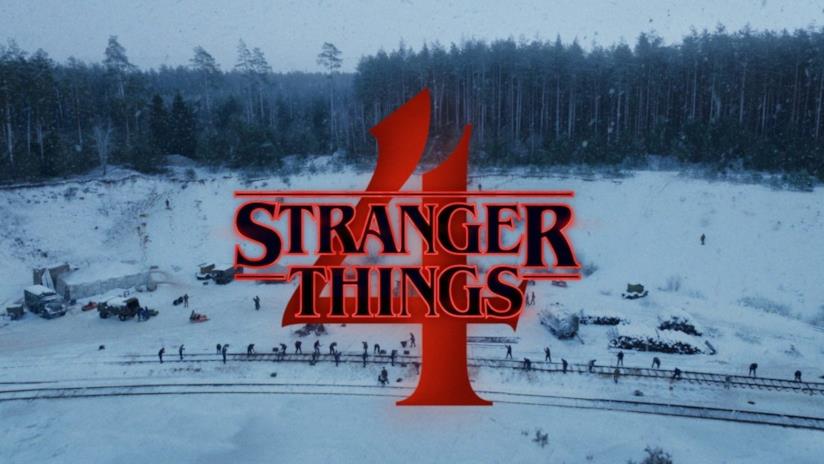 Stranger Things 4 è in produzione Immagine con la neve di Stranger Things 4