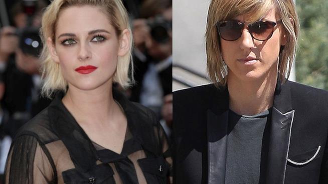 Kristen Stewart avvistata con la ex fidanzata Alciia Cargile a Cannes Primo piano di Kristen Stewart e Alicia Cargile