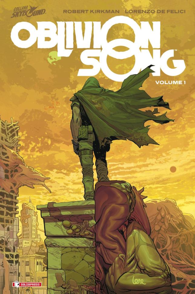 La copertina del primo volume di Oblivion Song La copertina italiana del primo volume di Oblivion Song