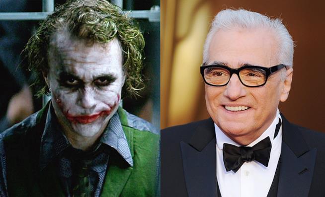 Martin Scorsese produrrà un film su Joker Joker (Heath Ledger) e il regista Martin Scorsese