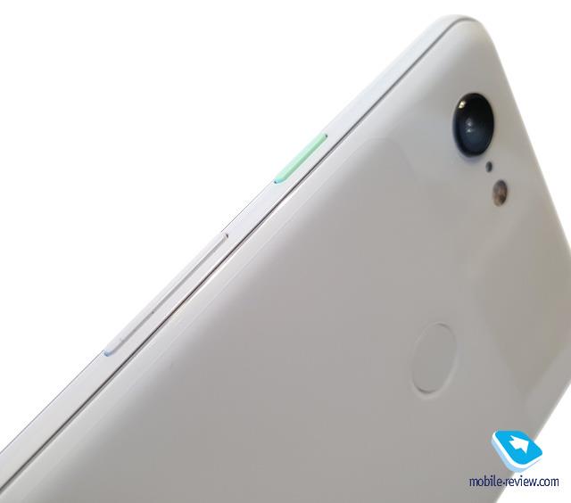 Un particolare della fotocamera posteriore del Pixel 3 XL La parte posteriore del Pixel 3 XL