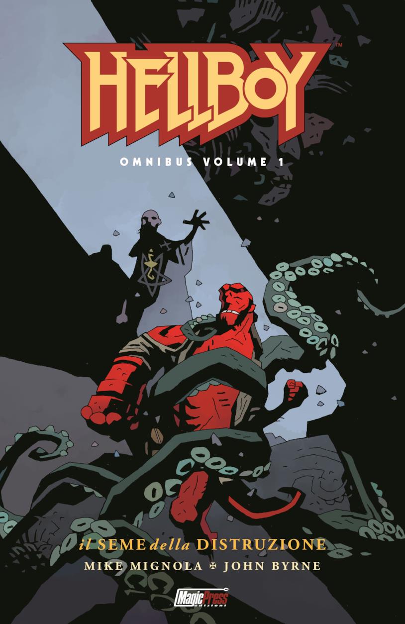 La copertina di Hellboy Omnibus 1 Il primo volume della serie Omnibus di Hellboy