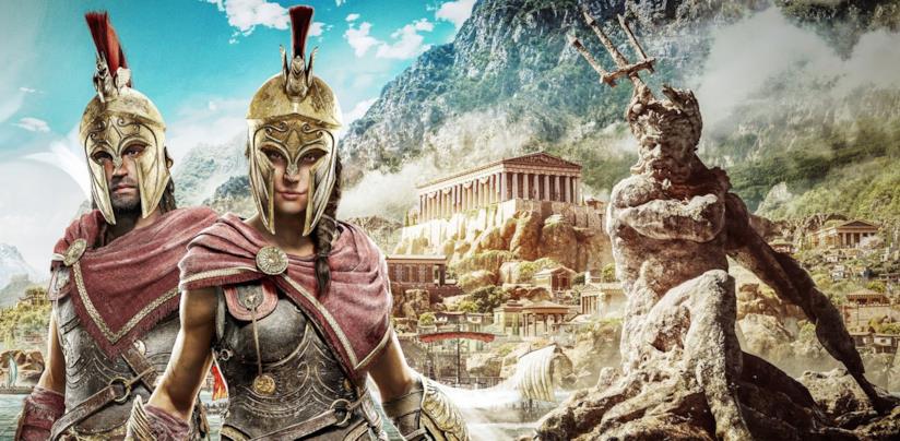 Assassin's Creed Odyssey nasconde un easter egg a tema Zelda: Breath of the Wild Alexios e Kassandra, protagonisti di Assassin's Creed Odyssey