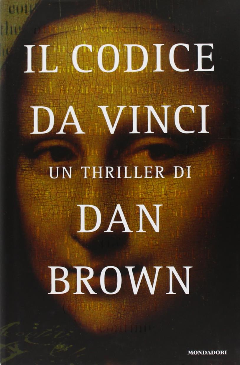 Il codice da Vinci La copertina de Il codice da Vinci