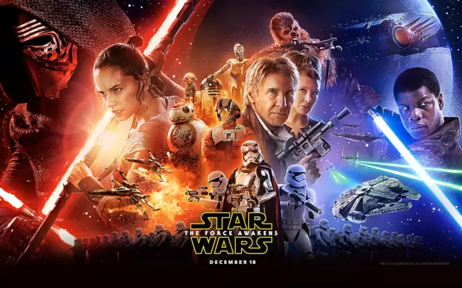 Star Wars: Il Risveglio della Forza, la recensione Poster de Il Risveglio della Forza