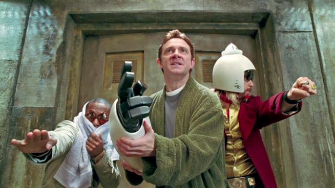 Tutte le informazioni sul Towel Day e sugli eventi italiani organizzati per celebrarlo Una scena del film Guida galattica per gli autostoppisti