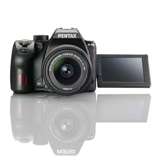 PENTAX K-70 BLACK KIT DAL18-55WR Immagine stampa di PENTAX K-70 BLACK KIT DAL18-55WR