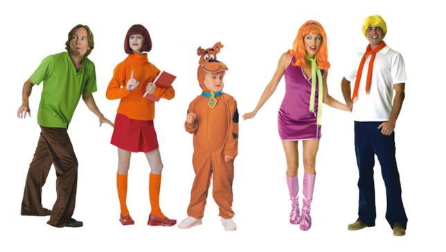 Halloween: i migliori abiti tratti da film e serie TV da sfoggiare ad Halloween! La Mistery Inc. al completo dal cartoon Scooby-Doo