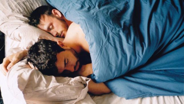 I protagonisti in una scena del film Una scena tratta da Weekend