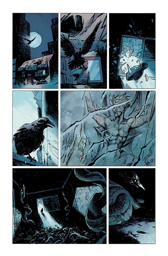 Pagina di Lucifer #1 Tavola di Lucifer #1