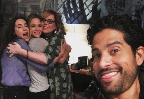 Sul suo profilo Instagram Adam Rodriguez ci regala foto molto divertenti Una foto divertente di Adam Rodriguez sul set di Criminal Minds