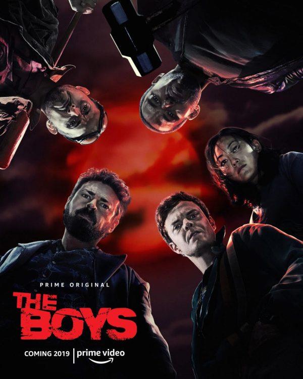 The Boys poster della serie The Boys Amazon Prime