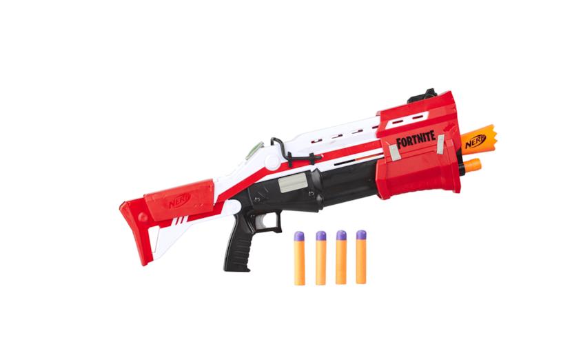 Il Mega Blaster Nerf Fortnite Ts Immagine del Nerf Fortnite Ts con i dardi