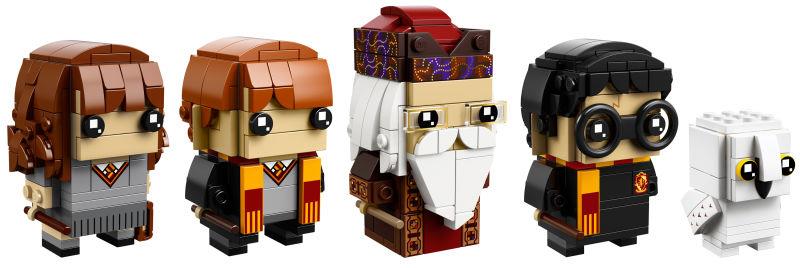 LEGO BrickHeadz: Herminone, Ron, Silente, Harry Potter ed Hedwig Dettagli dei nuovi set LEGO BrickHeadz dedicati ai personaggi di Herminone, Ron, Silente, Harry Potter ed Hedwig