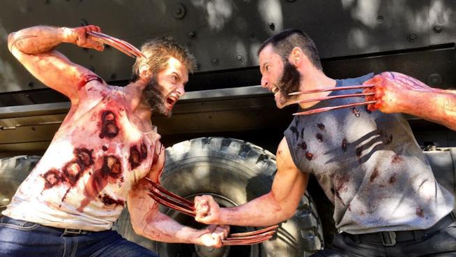 Logan: Hugh Jackman racconta il doppio ruolo di Wolverine e X-24 Un combattimento tra X-24 e Wolverine nel film Logan: Hugh Jackman contro Hugh Jackman