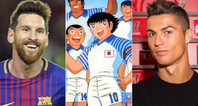 Messi e Ronaldo compariranno nella nuova stagione di Holly e Benji? Messi e Ronaldo e Holly e Benji