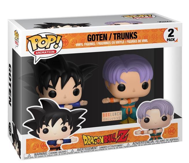 Funko Pop Goten e Trunks Goten e Trunks Fusion Dance Funko Pop