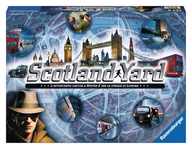 SY La confezione della versione base di Scotland Yard