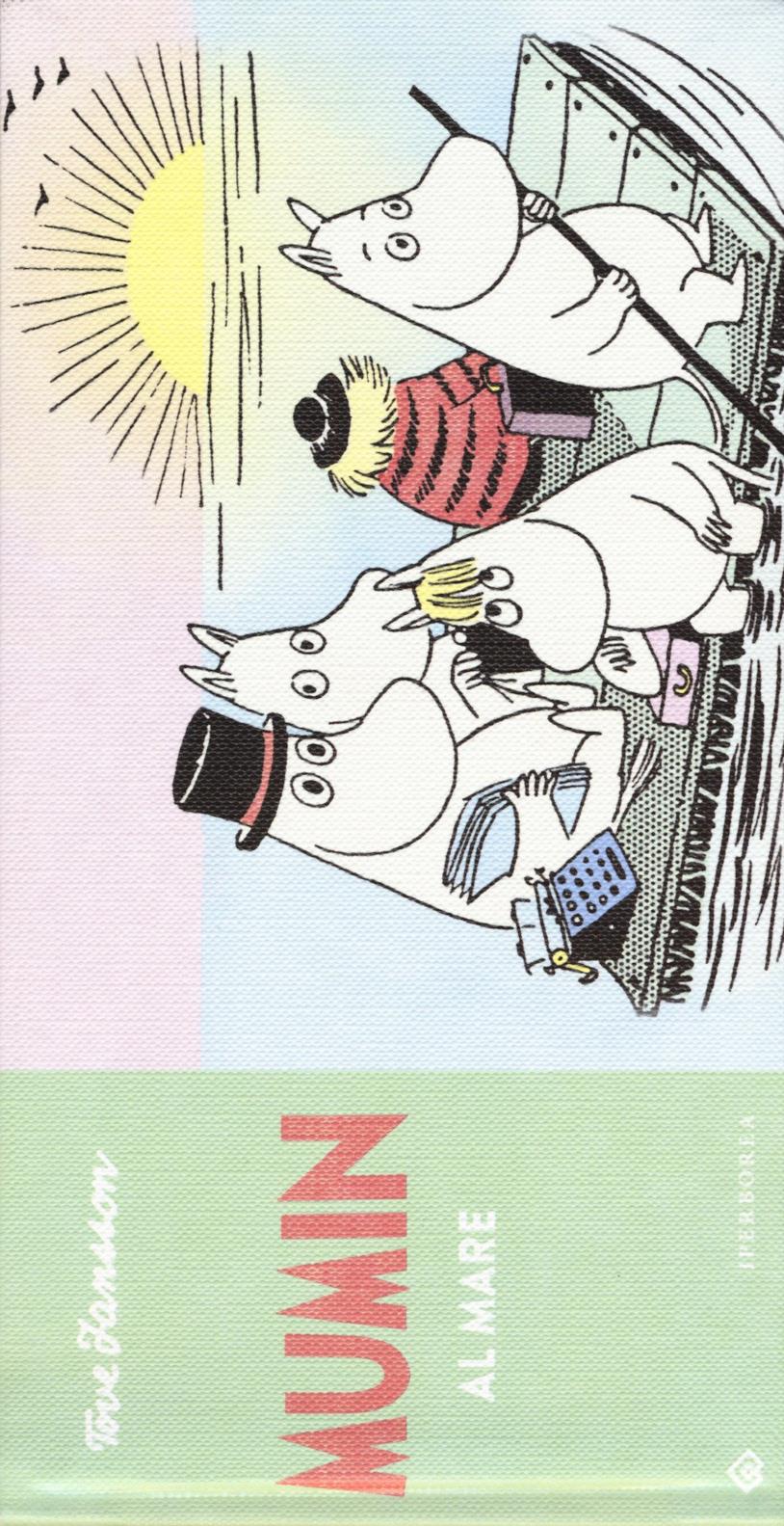 Mumin al mare La copertina di Mumin al mare