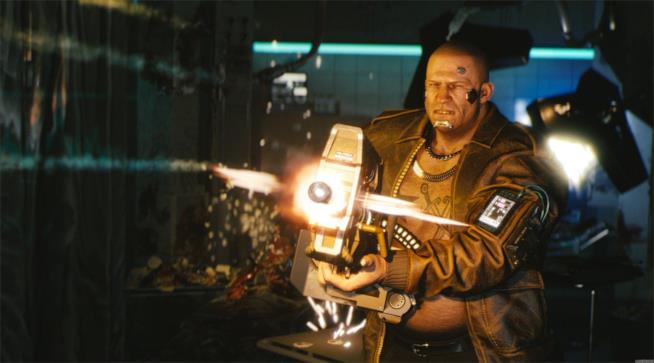 Cyberpunk 2077 non sarà uno sparatutto, parola di CD Projekt Una delle armi da fuoco che vedremo in Cyberpunk 2077