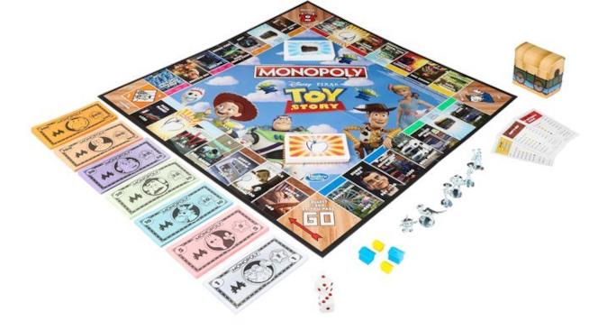 Il Monopoly di Toy Story è realtà Il tabellone dell'edizione di Monopoly ispirata a Toy Story