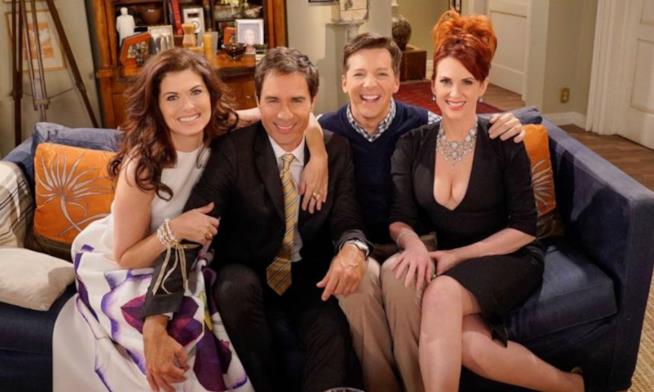 Il revival di Will & Grace, la copertina di Entertainment Weekly Il cast di Will & Grace