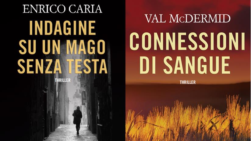 Thriller, arrivano oggi in libreria due nuove proposte Fanucci Le copertine delle due nuove uscite Fanucci