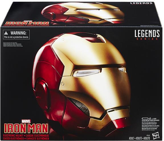 Iron Man Elmo Scatola dell'elmo di Iron Man Legends