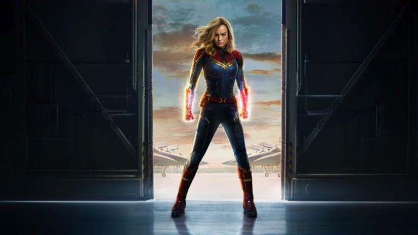 Captain Marvel: una nuova immagine dagli anni '90 (e cosa ci rivela sul film) Un poster promozionale di Captain Marvel
