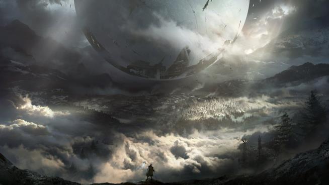 Destiny 2, guida al fucile a pompa esotico Leggenda di Acrius Un artwork del Viaggiatore di Destiny 2