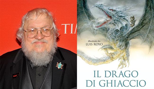 In arrivo il film animato del Drago di Ghiaccio George R.R. Martin e la cover di Il Drago di Ghiaccio