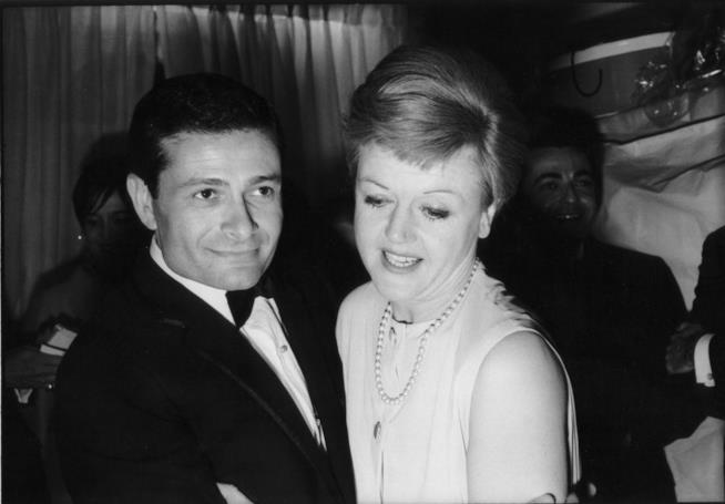 Angela Lansbury con il fratello Bruce L'attrice Angela Lansbury con il fratello Bruce
