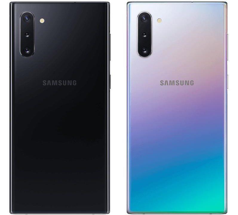 Tripla fotocamera per il Samsung Galaxy Note 10, in arrivo ad agosto Render della scocca posteriore del Galaxy Note 10