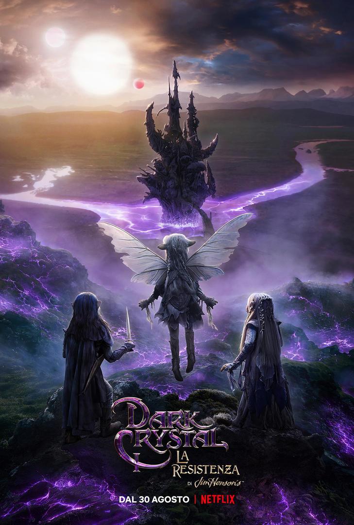 Dark Crystal: La Resistenza, il poster ufficiale La locandina di Dark Crystal: La Resistenza