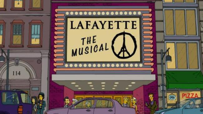 I Simpson e l'episodio speciale per le vittime di Parigi I Simpson e l'episodio con omaggio alle vittime di Parigi