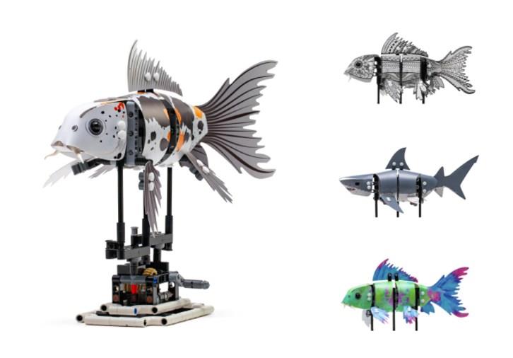 Le differenti skin di LEGO Forma LEGO Forma proporrà diverse skin personalizzate