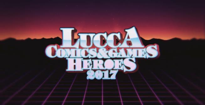 I videogiochi tornano protagonisti al Lucca Comics & Games 2017 Il manifesto in stile anni '80 del Lucca Comics & Games 2017
