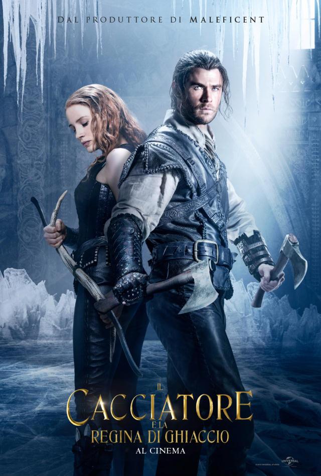 Il Cacciatore e la Regina di Ghiaccio: gli amanti Poster degli amanti de Il Cacciatore e la Regina di Ghiaccio