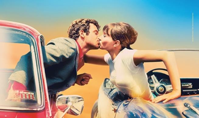 Cannes 71, un bacio appassionato sulla locandina ufficiale del festival Jean-Paul Belmondo e Anna Karina