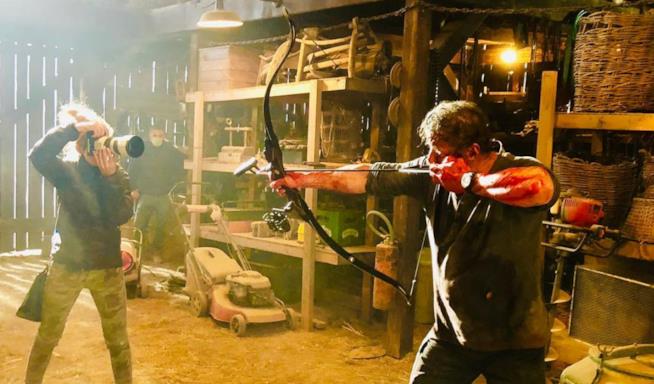 Rambo V: Last Blood, Stallone promette un finale sconvolgente del film Sylvester Stallone sul set di Rambo: Last Blood