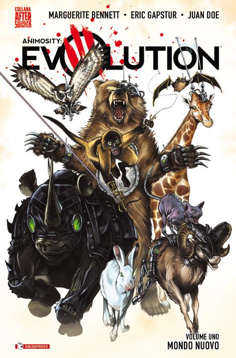 Animosity Evolution, la recensione del volume 1 Cover di Animosity Evolution