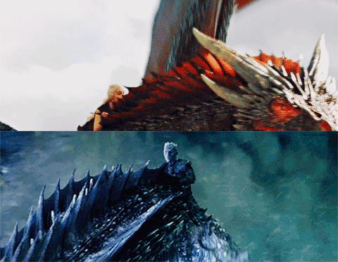 Dany vs Re della Notte Dany e il Re della notte: fuoco e ghiaccio