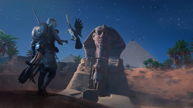 Assassin's Creed Origins, il nuovo Assassino sarà l'impersonificazione dell'Antico Egitto Bayek e la sua fedele aquila in Assassin's Creed Origins