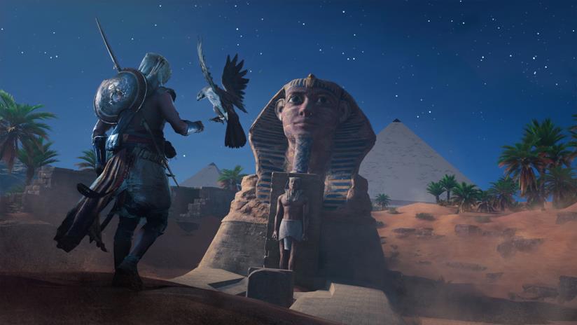 Assassin's Creed Origins, il nuovo Assassino sarà l'impersonificazione dell'Antico Egitto Bayek e la sua fedele aquila in Assassin's Creed Origins