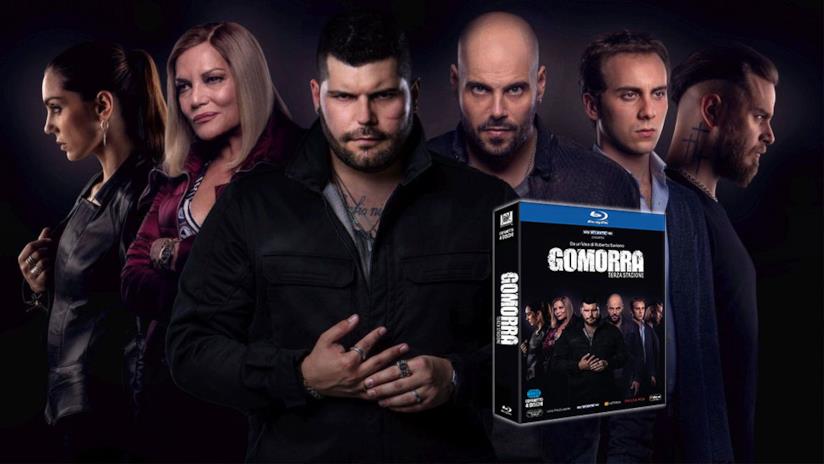 Gomorra - La serie 3, la recensione del cofanetto Blu-ray I protagoisti e la cover del cofanetto Blu-ray di Gomorra - La serie 3