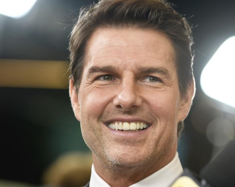 Tom Cruise non vede la figlia per scelta Un primo piano di Tom Cruise sul red carpet