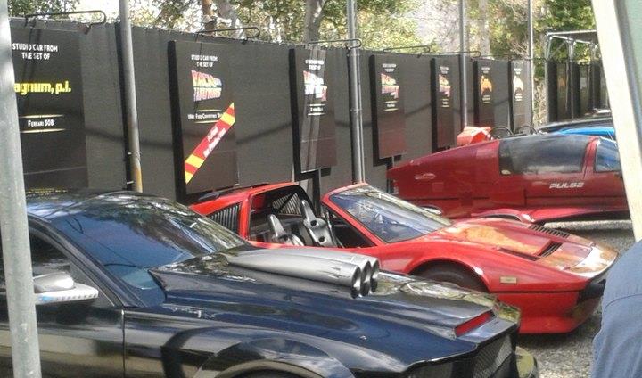 La Ferrari di Magnum P.I. agli Universal Studios La Ferrari di Magnum P.I.