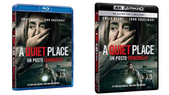 A quiet place Blu-ray e 4K A quiet place Blu-ray e 4K Ultra HD