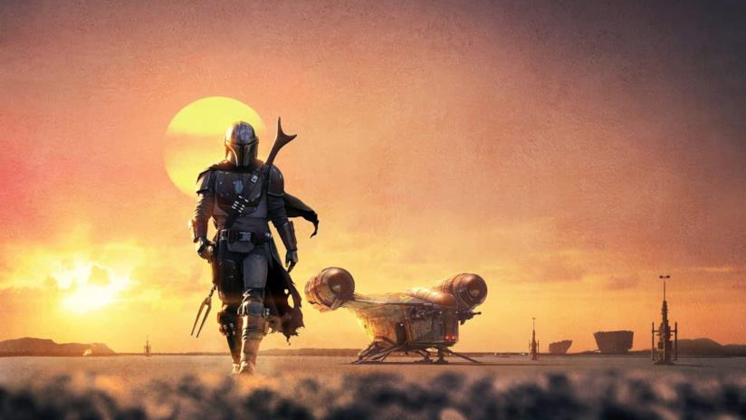 The Mandalorian: le cover vintage dedicate agli 8 episodi Il poster della serie TV The Mandalorian
