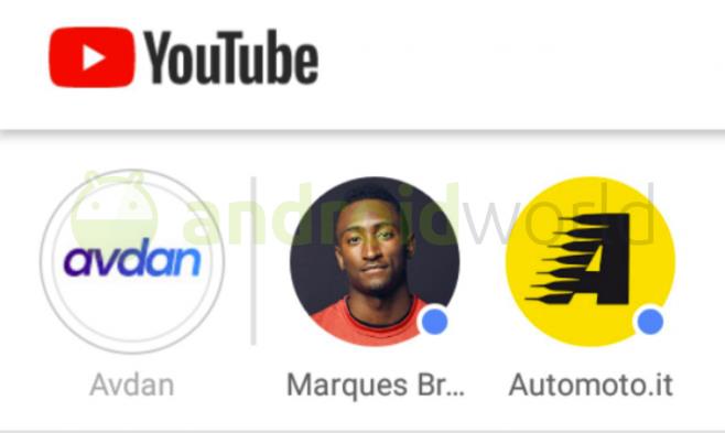 Tab Storie inserito nel Feed Iscrizioni di YouTube Dettagli sul tab Storie inserito nel Feed Iscrizioni di YouTube